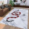 Gucci Area Red Snake Luxury Fashion Brand Rug Area Carpet Door Mat Home Decor