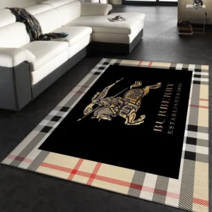 Burberry Luxury Fashion Brand Rug Home Decor Door Mat Area Carpet