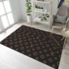 Louis Vuitton X Supreme Area Fn The Lv Luxury Fashion Brand Rug Door Mat Home Decor Area Carpet