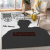 Balenciaga Ft Louis Vuitton Luxury Fashion Brand Rug Door Mat Home Decor Area Carpet