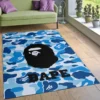 Bape Luxury Fashion Brand Rug Door Mat Area Carpet Home Decor