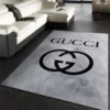 Gucci Grey Luxury Fashion Brand Rug Door Mat Area Carpet Home Decor