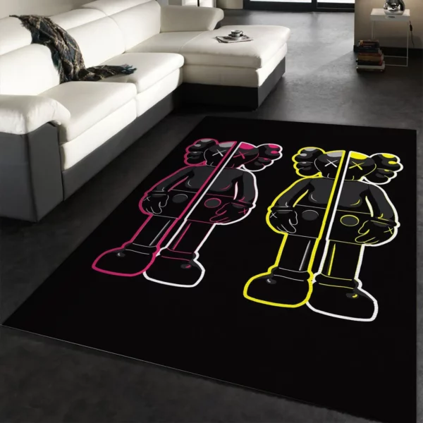 Kaws Luxury Fashion Brand Rug Home Decor Area Carpet Door Mat