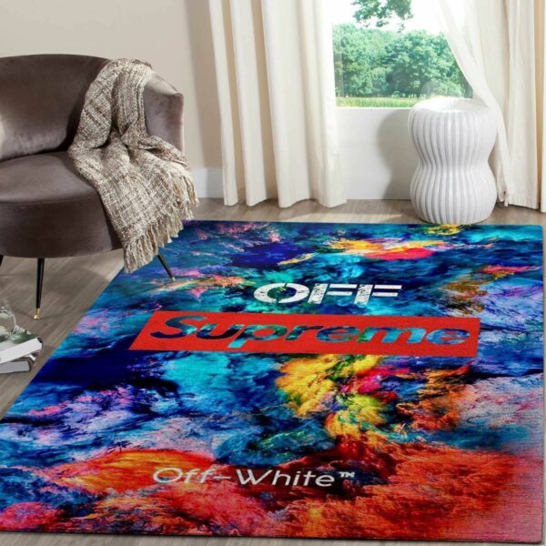 Supreme Area Luxury Fashion Brand Rug Area Carpet Home Decor Door Mat