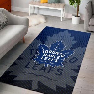 Toronto Maple Leafss Nhl Hockey Team Logo Type 7178 Rug Area Carpet Living Room Home Decor
