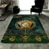 Versace Medusa Luxury Fashion Brand Rug Door Mat Area Carpet Home Decor