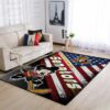 Ottawa Senators Nhl Team Logo Mickey Us Type 7689 Rug Area Carpet Home Decor Living Room