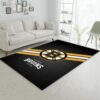 Boston Bruins Logo Nhl Fn Hockey Type 7707 Rug Home Decor Area Carpet Living Room