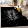 Chanel Black Luxury Fashion Brand Rug Door Mat Home Decor Area Carpet