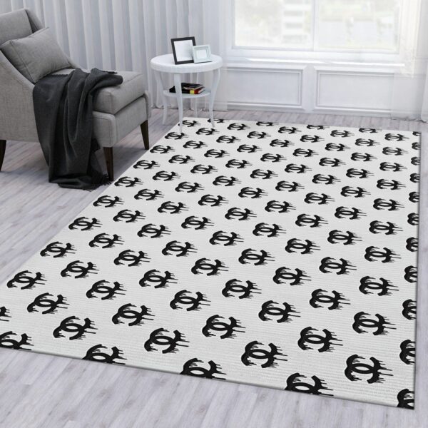 Chanel Area For Christmas Bed Luxury Fashion Brand Rug Door Mat Area Carpet Home Decor