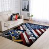 Tampa Bay Lightning Nhl Team Logo Mickey Us Type 7773 Rug Area Carpet Home Decor Living Room
