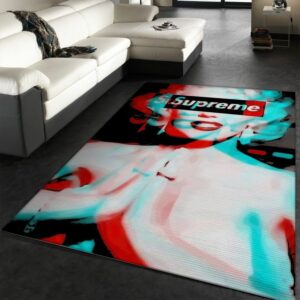 Supreme Area Christmas Luxury Fashion Brand Rug Door Mat Area Carpet Home Decor