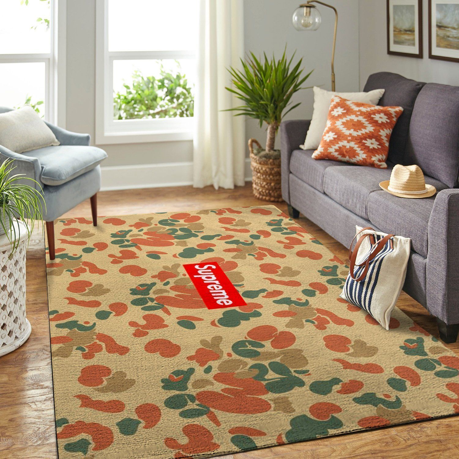 Supreme Area Luxury Fashion Brand Rug Home Decor Area Carpet Door Mat