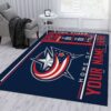 Customizable Columbus Blue Jackets Wincraft Personalized Nhl Type 7856 Rug Home Decor Area Carpet Living Room