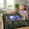 New York Rangers Nhl Team Logo Camo Type 7862 Rug Living Room Home Decor Area Carpet