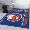 Customizable New York Islanders Wincraft Personalized Nhl Type 7878 Rug Home Decor Living Room Area Carpet
