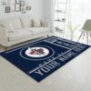 Customizable Winnipeg Jets Wincraft Personalized Nhl Type 7882 Rug Living Room Area Carpet Home Decor