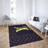Louis Vuitton Premium Design Area Christmas The Luxury Fashion Brand Rug Door Mat Area Carpet Home Decor
