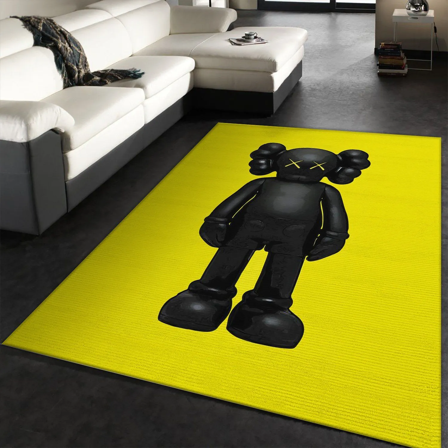 Kaws Companion Luxury Fashion Brand Rug Area Carpet Door Mat Home Decor