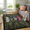 Florida Panthers Nhl Team Logo Camo Type 7923 Rug Home Decor Living Room Area Carpet