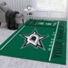 Customizable Dallas Stars Wincraft Personalized Nhl Type 7930 Rug Area Carpet Living Room Home Decor