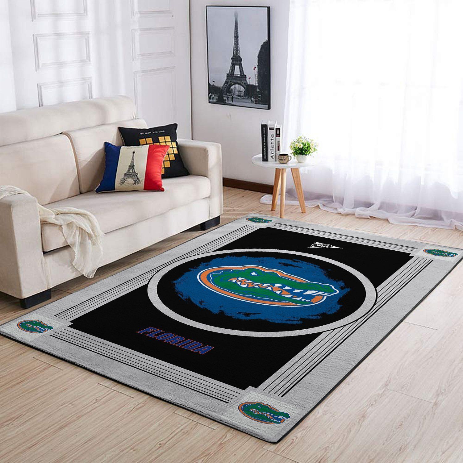 Florida Gators Ncaas Team Logo Type 7960 Rug Area Carpet Home Decor Living Room