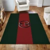 Gucci Stripe Rectangle Rug Home Decor Area Carpet Door Mat Luxury Fashion Brand