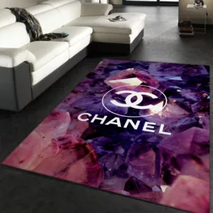 Chanel Rectangle Rug Fashion Brand Luxury Home Decor Door Mat Area Carpet