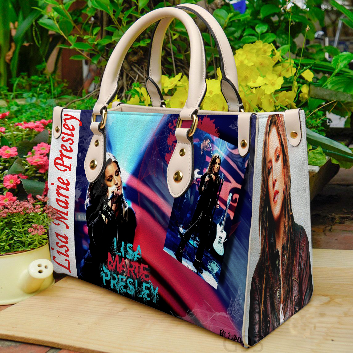 Lisa Marie Presley Women Leather Hand Bag