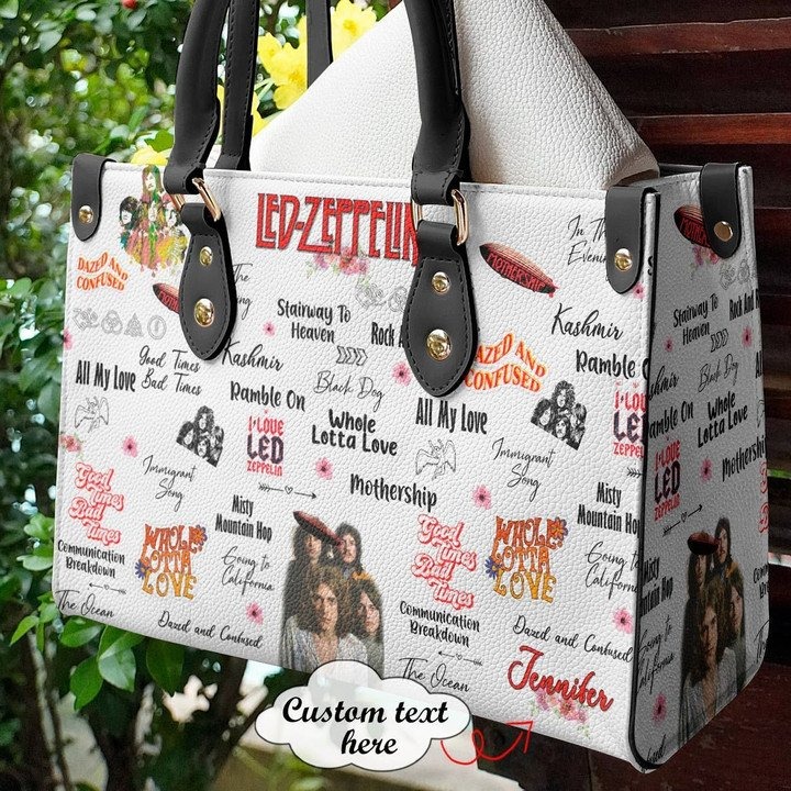 Led Zeppelin 1 Women Leather Hand Bag