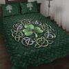 Celtic Quilt Set Ireland Celtic Shamrock