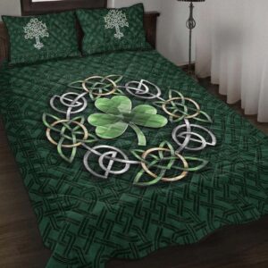 Celtic Quilt Set Ireland Celtic Shamrock