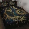 Celtic Wicca Sun & Moon Quilt Set