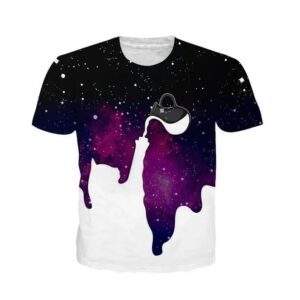 Creative Cosmos Milk Cat Animal All Over Print Tshirt
