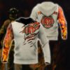 Firefighter 3D Hoodie For Men