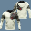Mechanic 3D Hoodie For Men And Women Mechanic Metal Tattoo