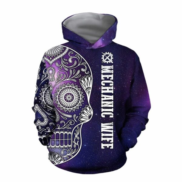 Mechanic Wife 3D Hoodie Is Taken By An Awesome Mechanic
