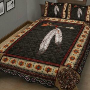 Native American Quilt Set Feather