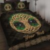 Personalized Celtic Tree Quilt Set