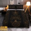Personalized Viking Quilt Set Tree Of Life Yggdrasil