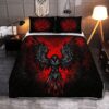 Raven Vegvsir Viking Quilt Set