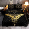 Raven Viking Quilt Set