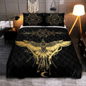 Raven Viking Quilt Set