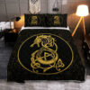 Viking Quilt Set Yellow Fennir